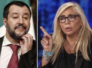 Maurizio costanzo show Costanzo riparte con Salvini
