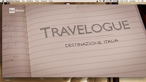 Travelogue. destinazione italia