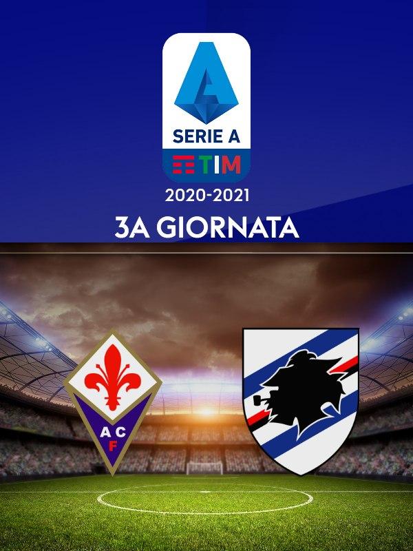 Fiorentina - sampdoria. 3a g.