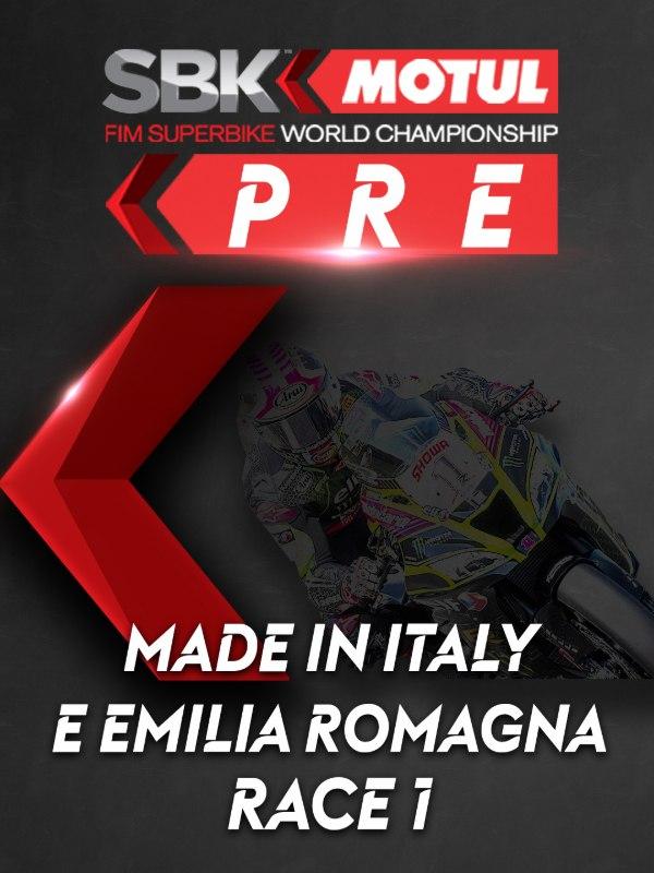 Made in italy e emilia romagna race 1