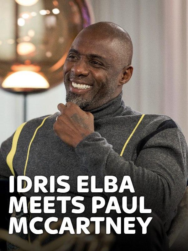 Idris elba meets paul mccartney