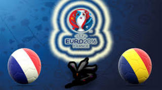 Campionati europei di calcio Francia  - Romania