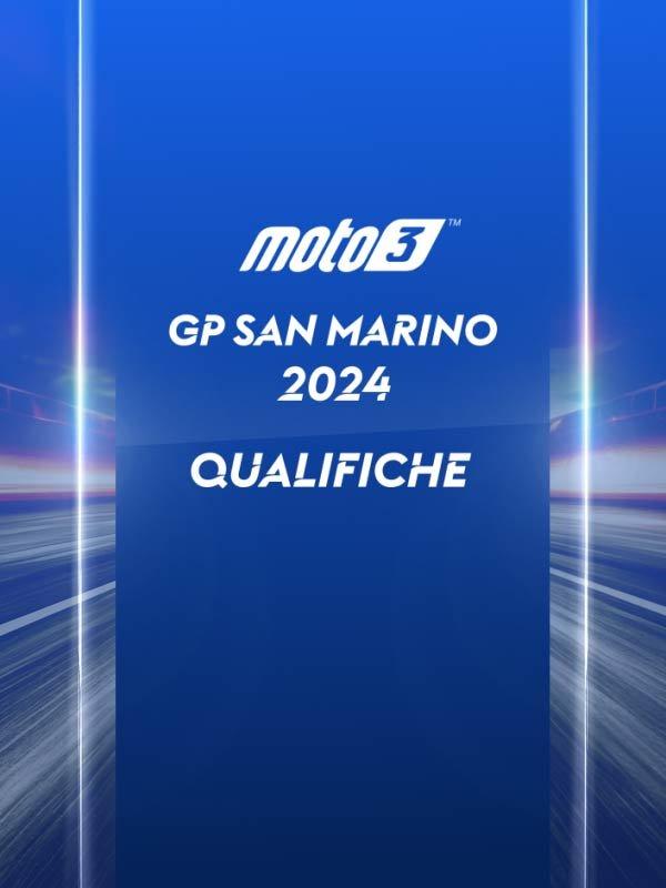 Moto3 qualifiche: gp san marino