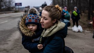Quarta repubblica Intervista ai rifugiati da Mariupol