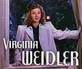 VIRGINIA WEIDLER