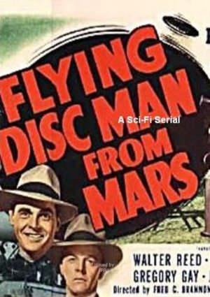 Flying disc man from mars