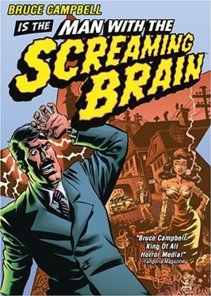 Man with the screaming brain