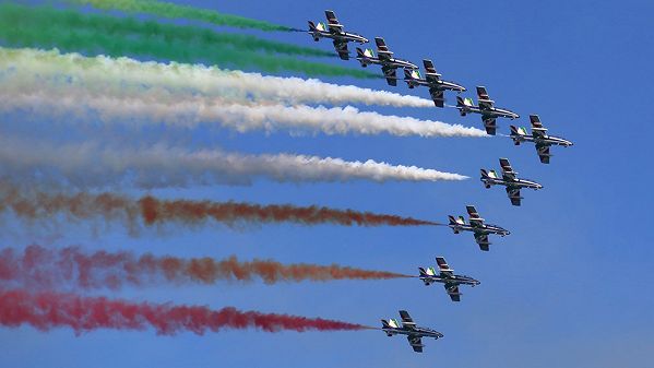 Aeronautica 2018: air show e frecce tricolori