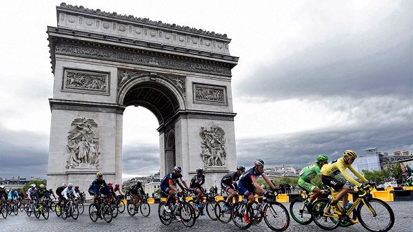 Fontenay le - comte ( fra ) ciclismo: tour de france 2018 1a tappa: noirmoutier en - l'ile - fontenay le - comte