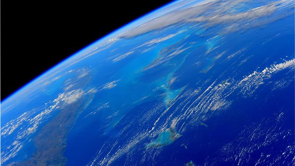 La terra vista dallo spazio: luca parmitano