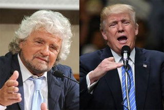 La gabbia open Grillo, Trump, Putin 2017x00
