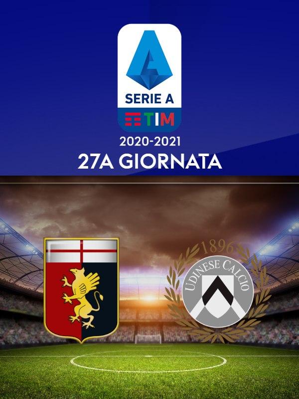Genoa - udinese. 27a g.