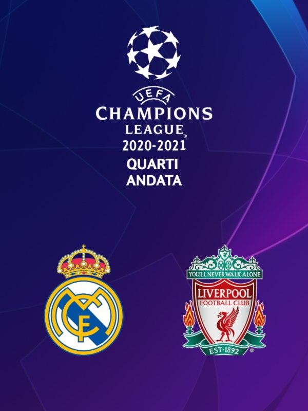 Real madrid - liverpool. quarti andata