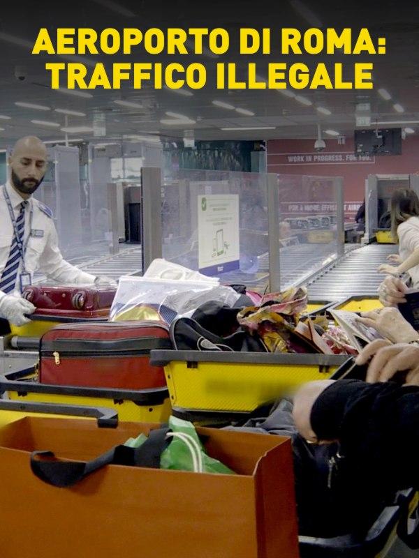 Aeroporto di roma: traffico illegale