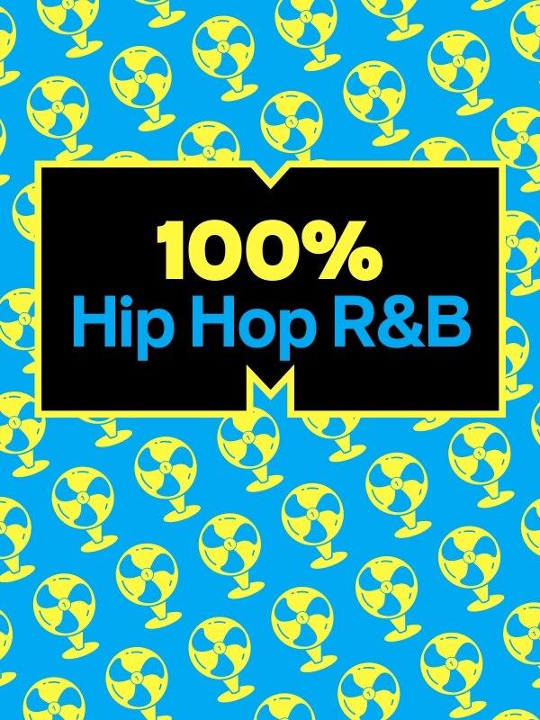 100% hip hop r&b