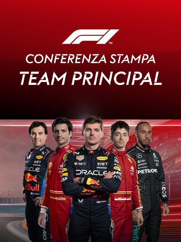 F1 conf. stampa team principal