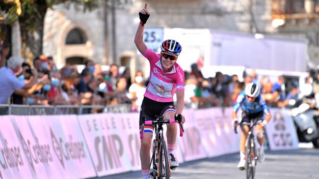 Ciclismo. giro donne: 5a tappa - frontone - foligno