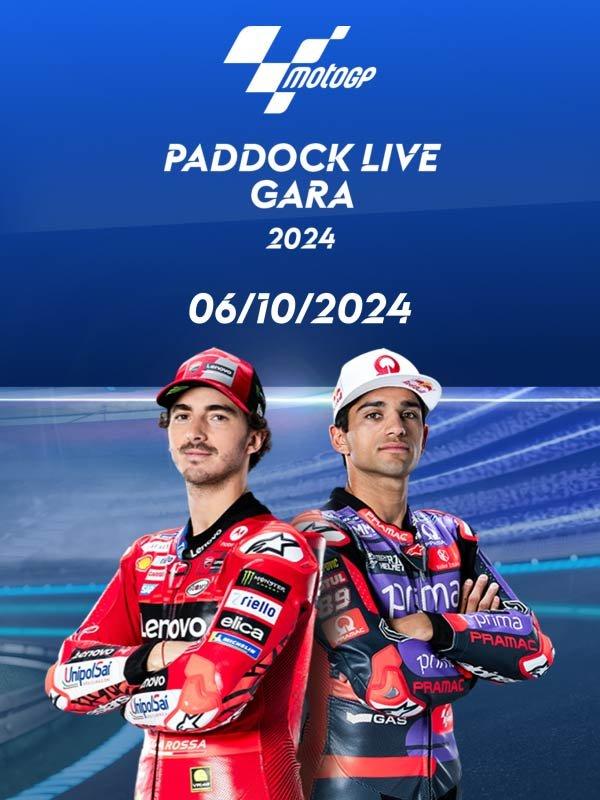 Moto gp paddock live gara - ep. 17 - moto gp paddock live gara 2024 06/10/2024