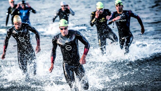 Triathlon. world series roma - gara femminile