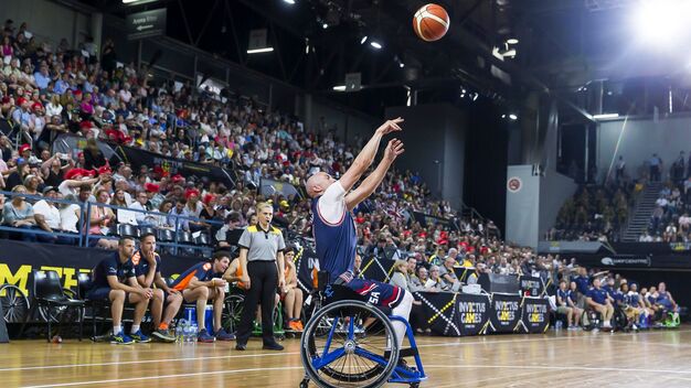 Basket in carrozzina - finale supercoppa italiana: briantea 84 - santo stefano