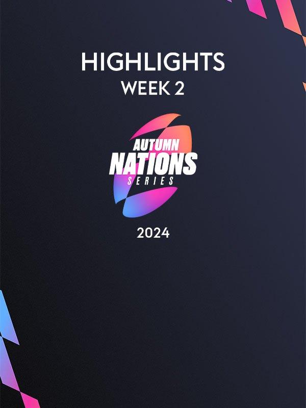 Week 2 autumn nations series