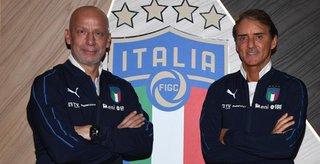 Che tempo che fa I gemelli del gol Gianluca Vialli e Roberto Mancini 2021x00