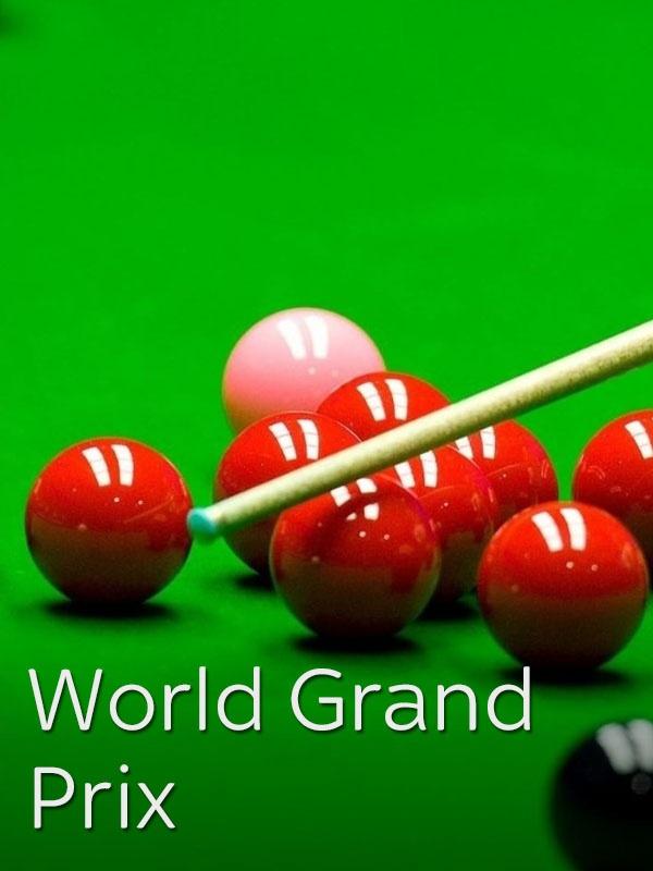 Snooker: world grand prix