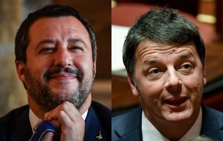 Quarta repubblica Ospiti Renzi e Salvini 2022x00