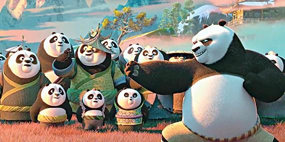Kung Fu Panda 3  su Sky Cinema Family alle 10:45